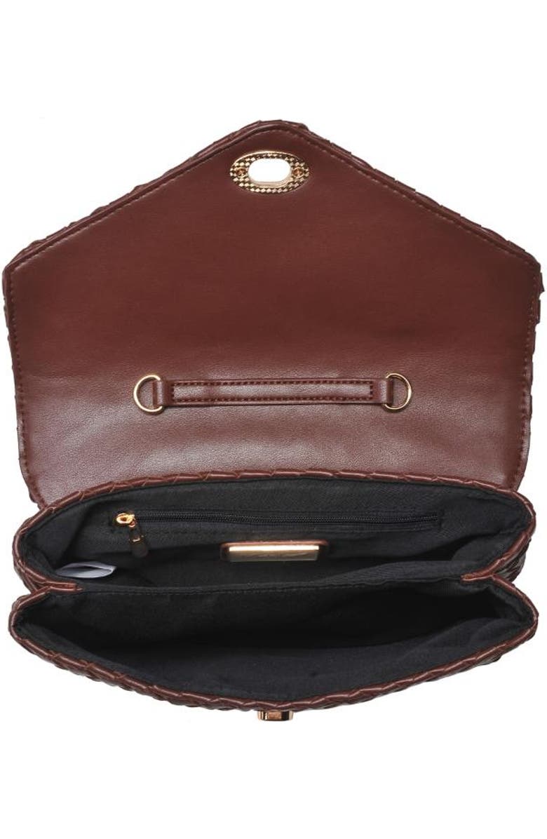 MODA LUXE Harper Crossbody, Alternate, color, Chocolate