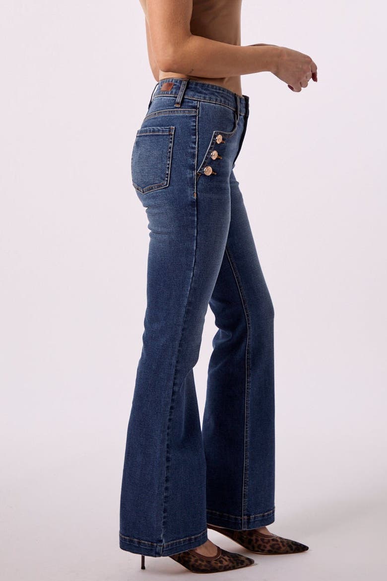 Sailor Mid Rise Boot Cut in Marrakesh, Alternate, color, Marrakesh