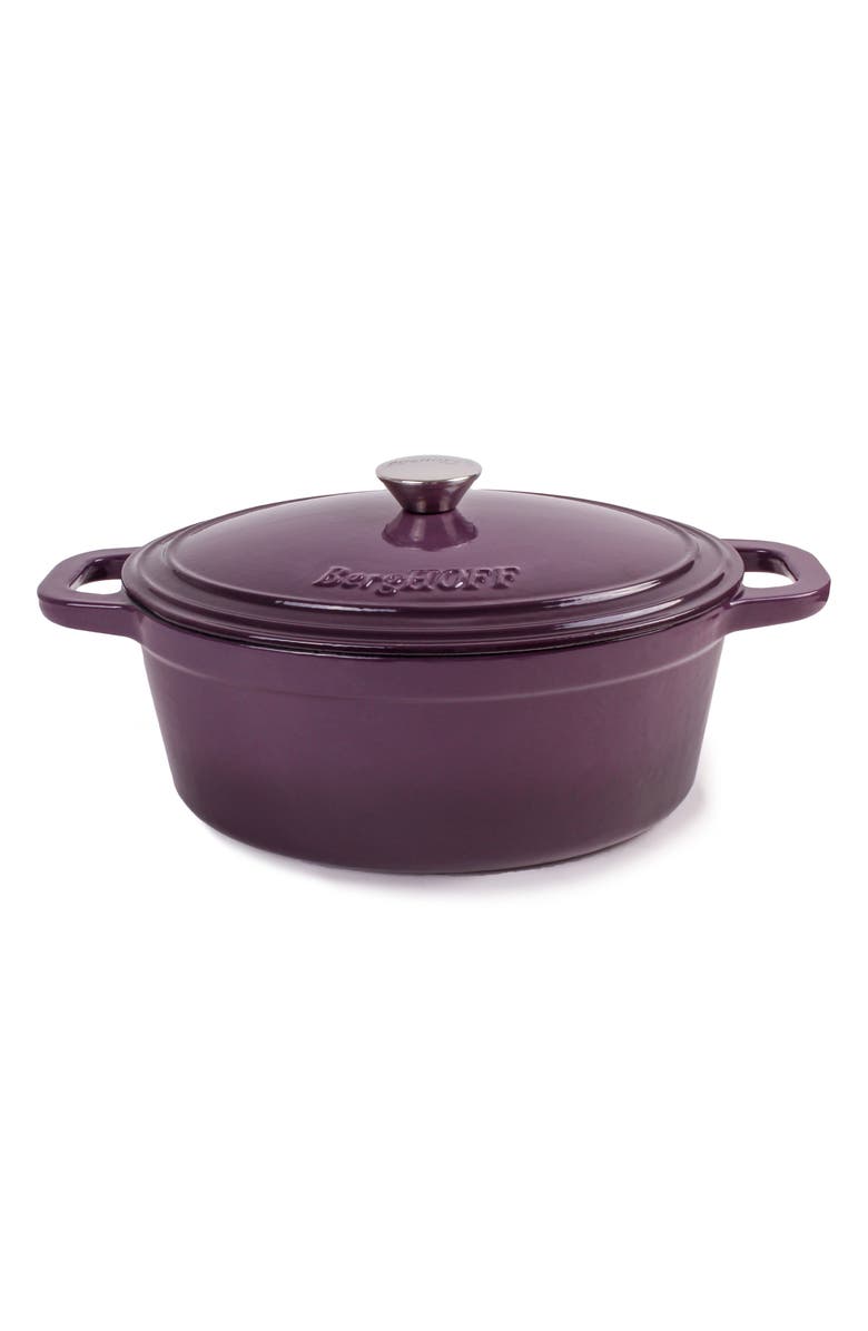 BergHOFF Neo 5-Piece Cast Iron Set, Alternate, color, Purple