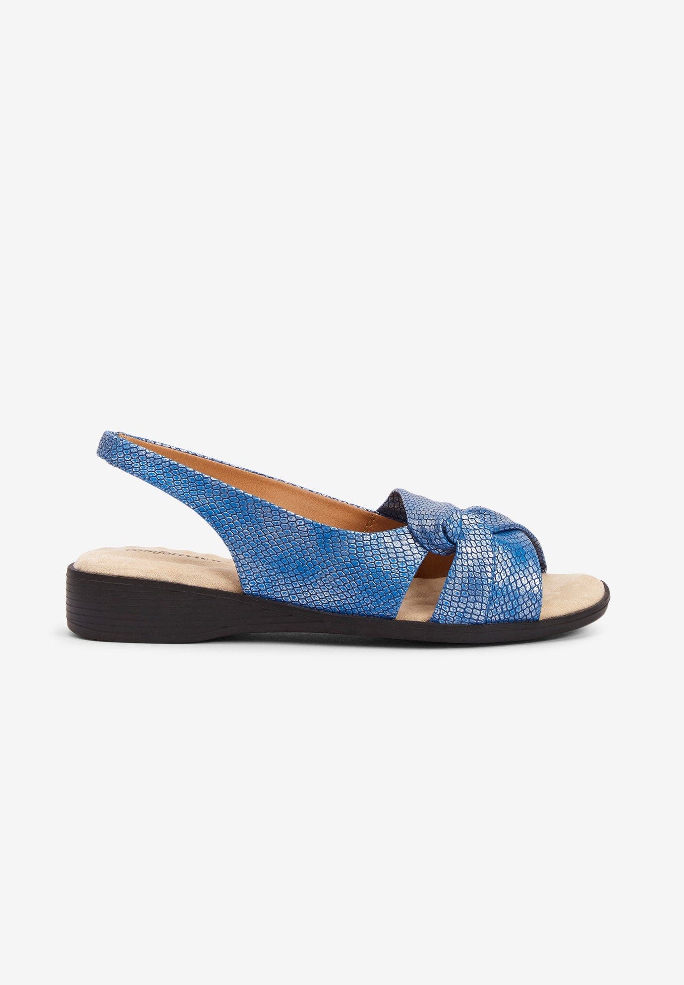 The Pearl Sandal, Alternate, color, NAVY