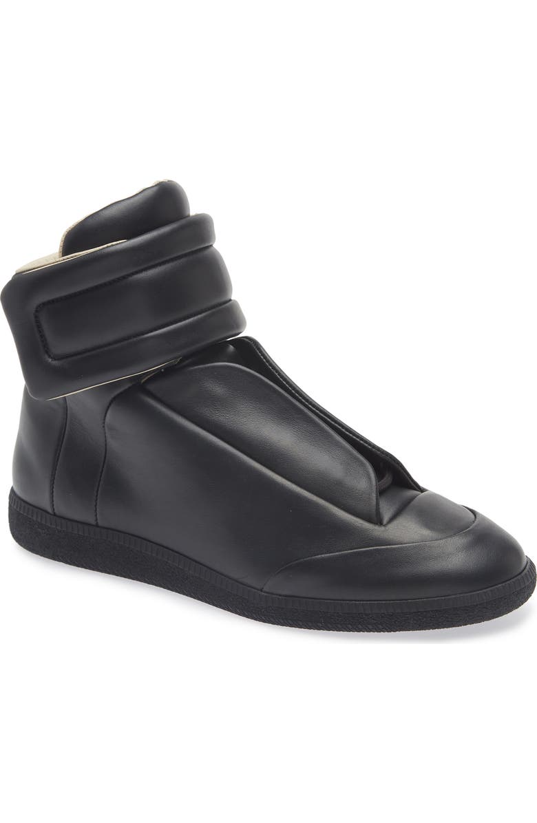 Maison Margiela Future High Top Sneaker, Main, color, Black