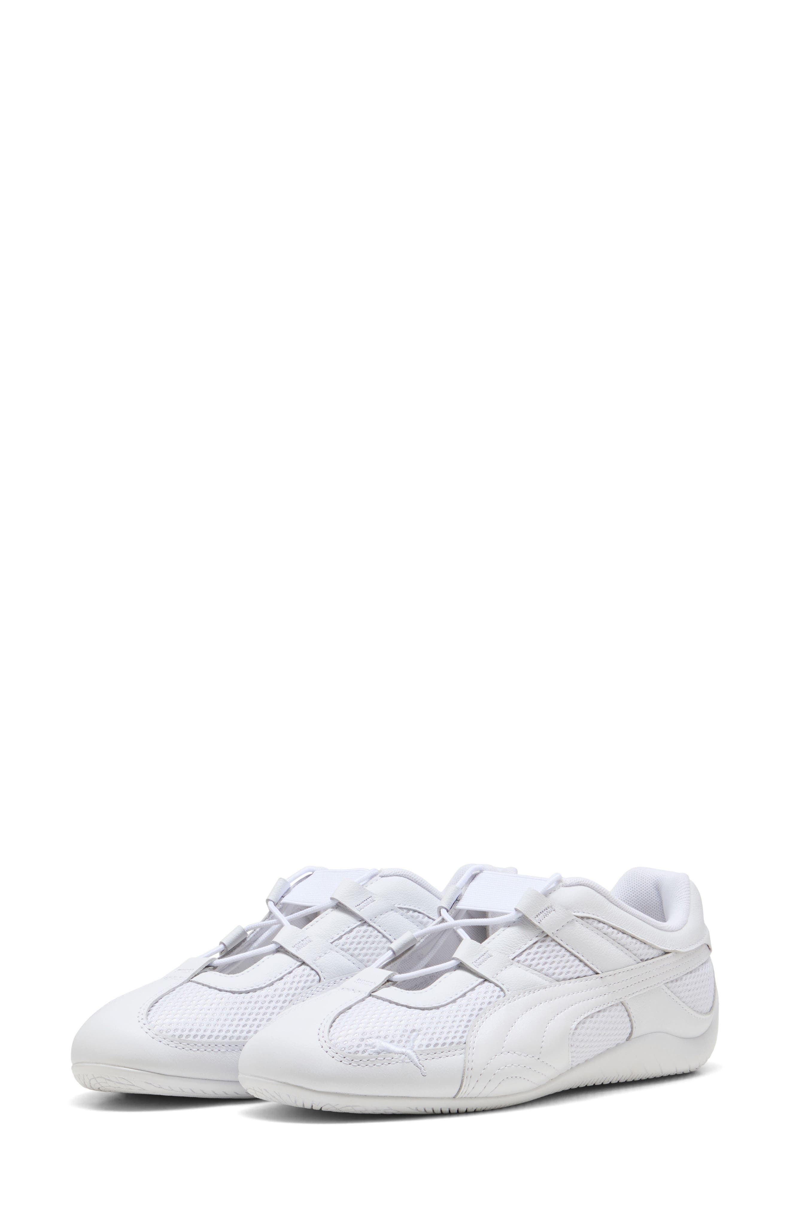 PUMA Speedcat Go Mesh Sneaker, Main, color, Puma White