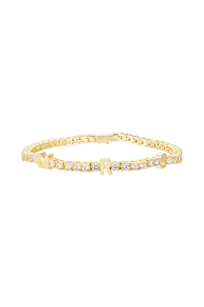 Mrs Crystal Bracelet, Main, color, Metallic Gold