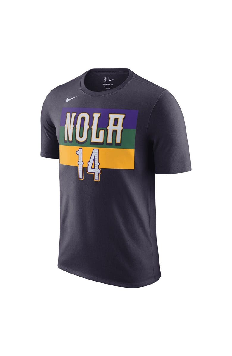 Nike Men's Nike Brandon Ingram Purple New Orleans Pelicans 2022/23 City Edition Name & Number T-Shirt, Alternate, color, 