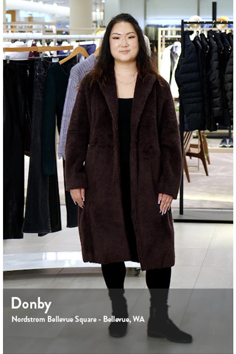 Faux Shearling Coat video