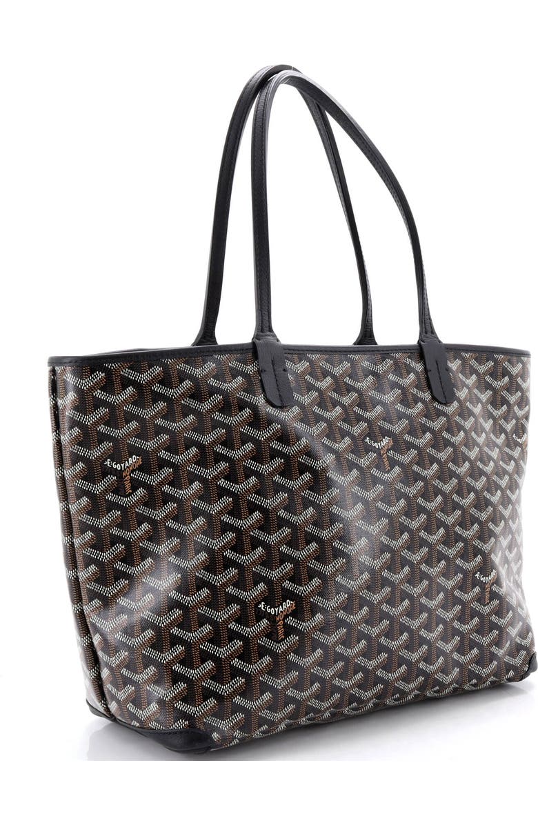Pre-Owned Goyard Artois Tote Coated Canvas PM, Alternate, color, Black
