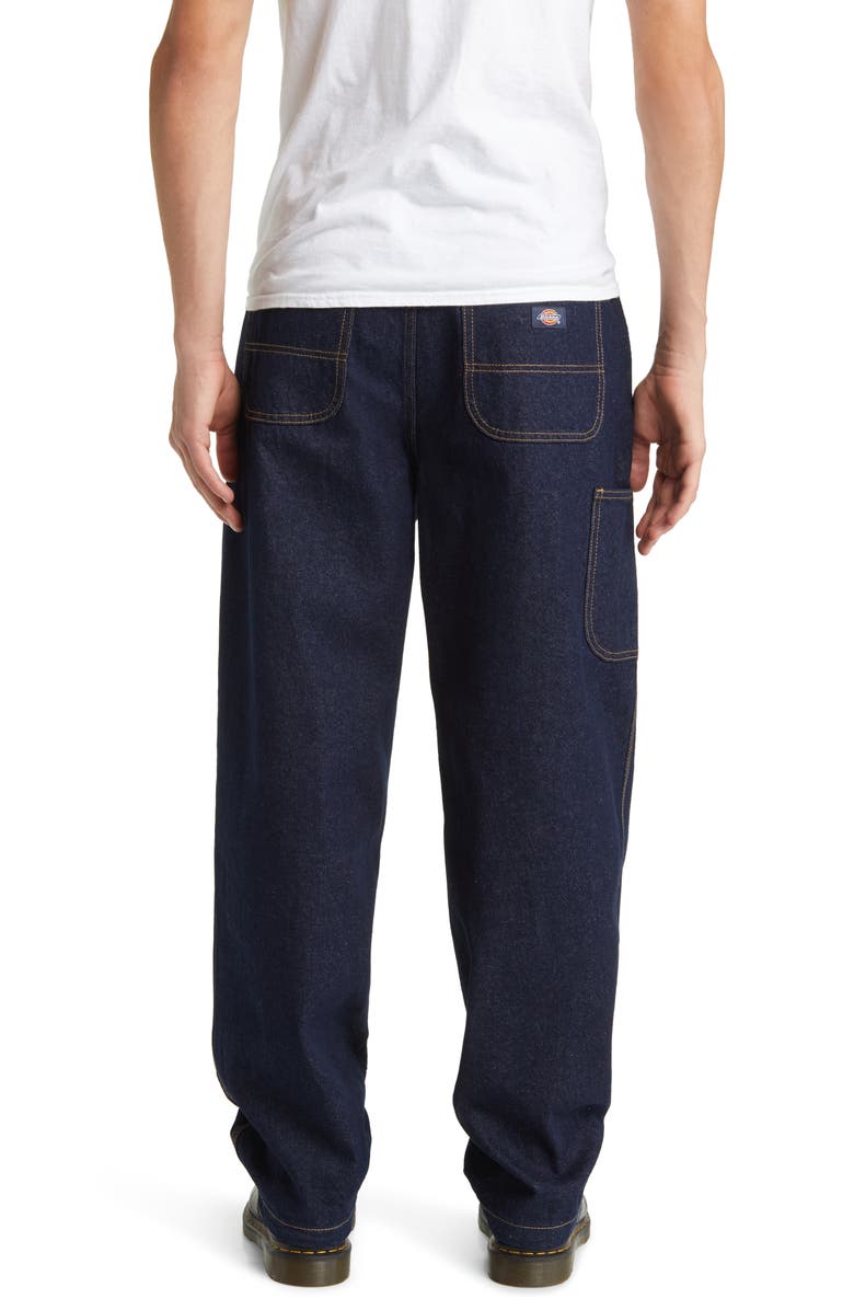Dickies Madison Baggy Fit Jeans, Alternate, color, Rinsed Indigo Blue