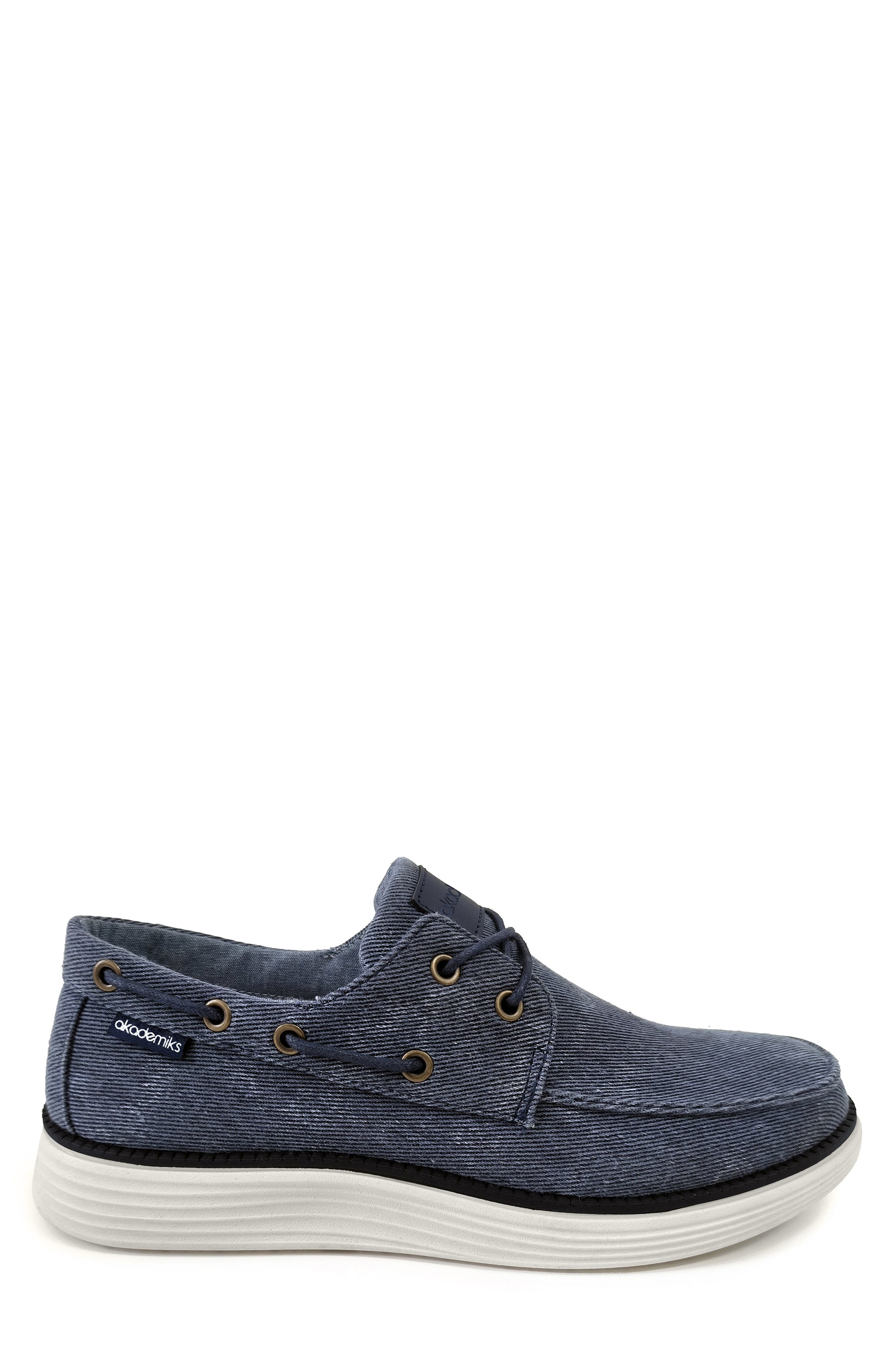 Knox Boat Shoe, Alternate, color, NAVY