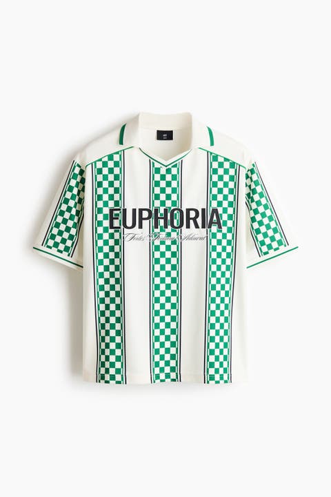 Loose Fit Football Shirt