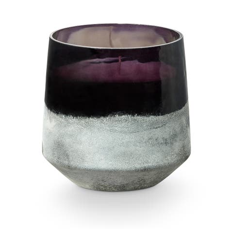 Illume Beautifully Done Seasonal Midnight Pumpkin Baltic Glass Candle