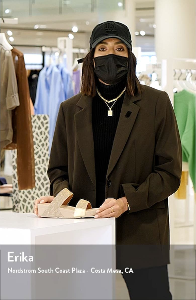 Lulu Glitz Slide Sandal, sales video thumbnail