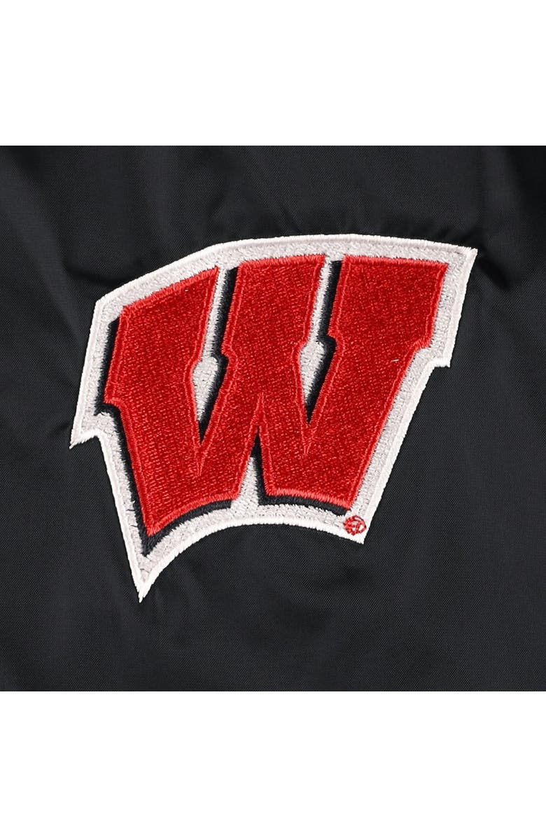 DUNBROOKE Men's Dunbrooke Black Wisconsin Badgers Legacy Full-Zip Hoodie Jacket, Alternate, color, 