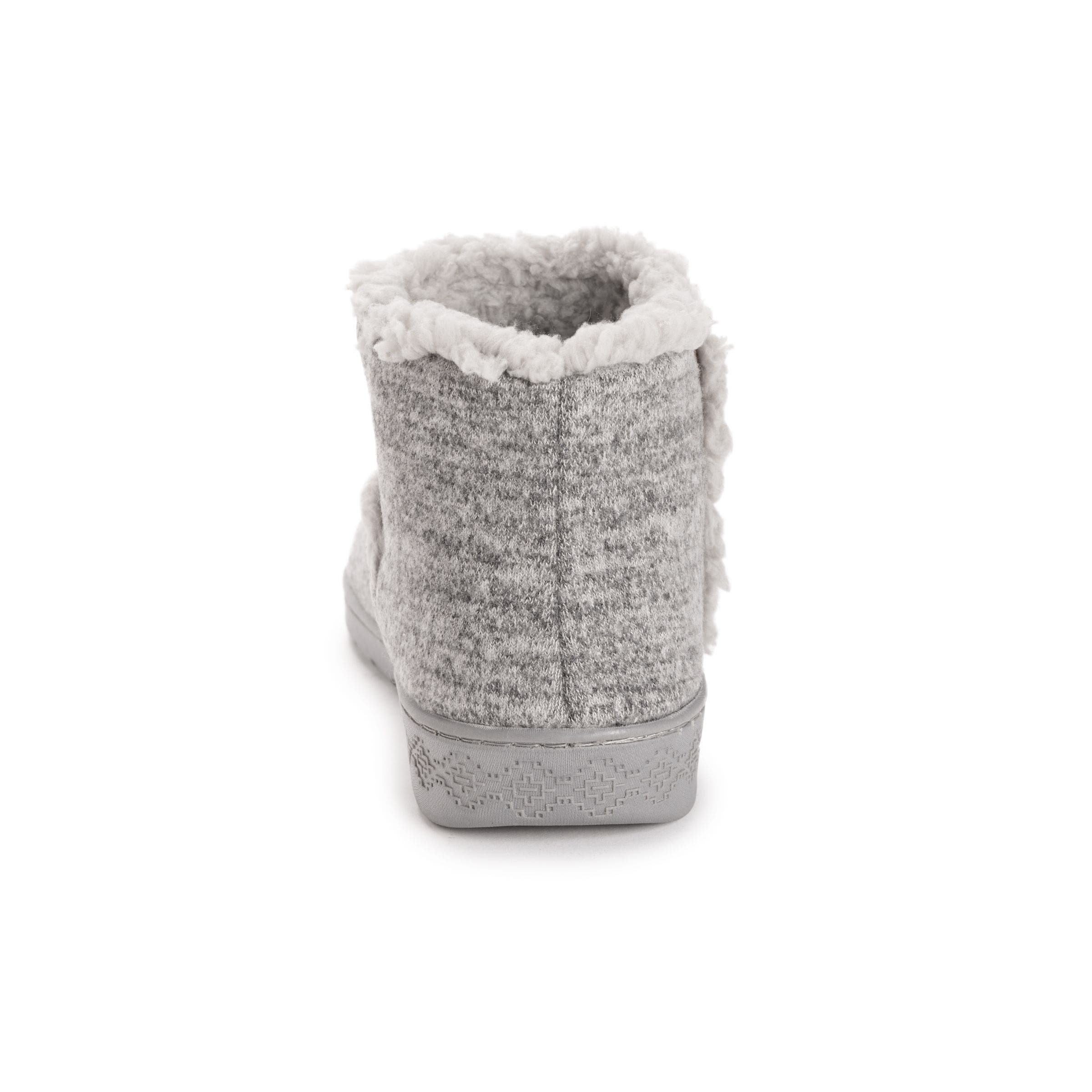 MUK LUKS Aubree Bootie Slipper, Alternate, color, Grey
