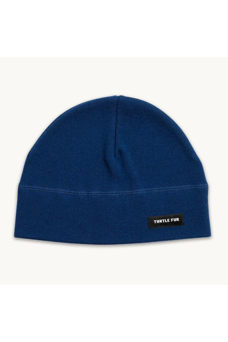 Carefree Merino Wool Beanie, Main, color, Navy
