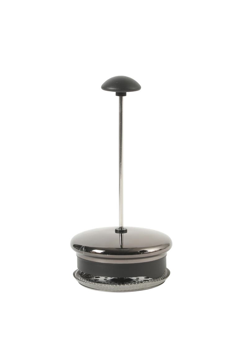 Daily Brew 30 oz Borosilicate Glass Coffee Press, Alternate, color, Gunmetal