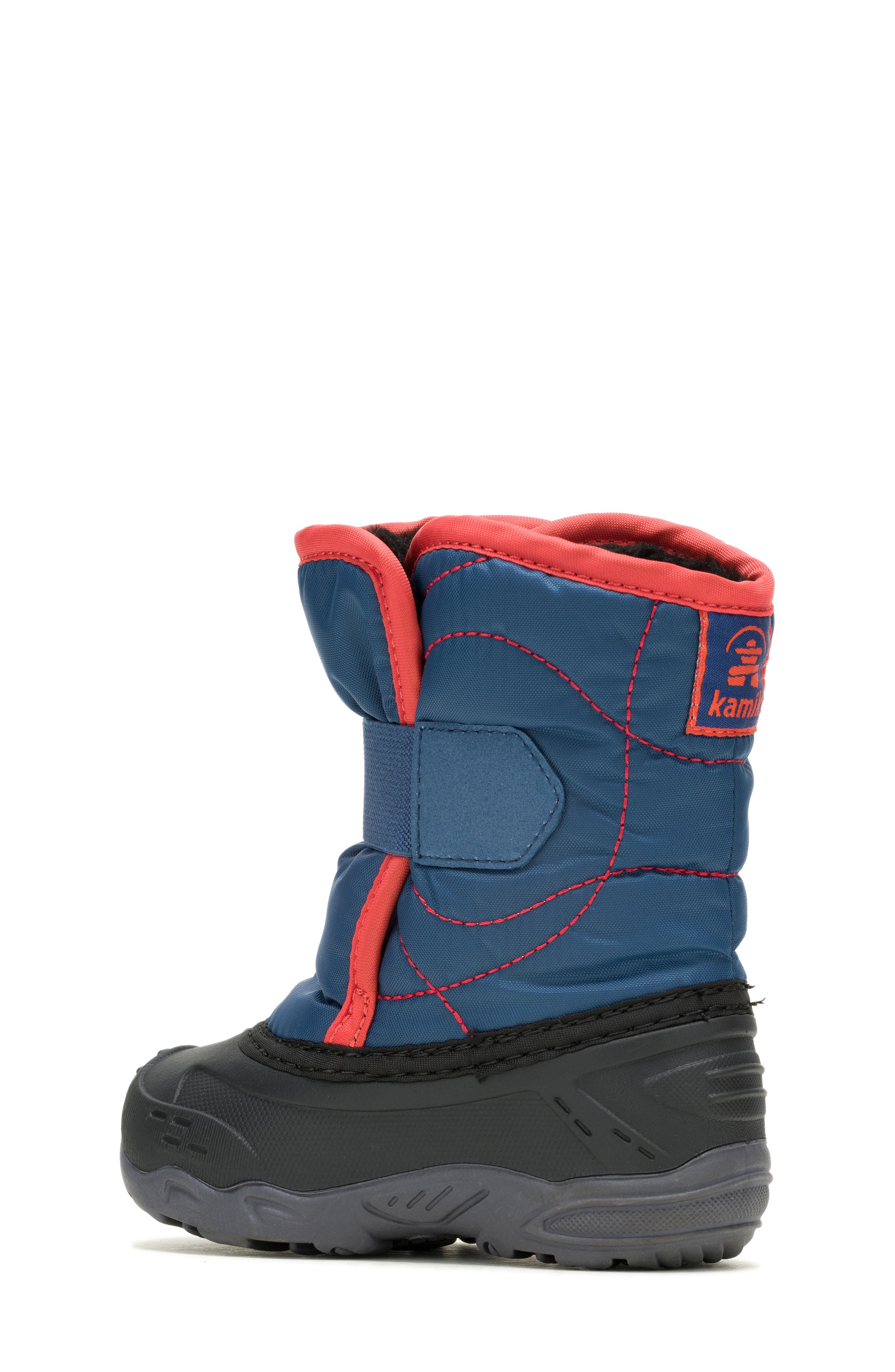 Kids' Snowbug 5 Waterproof Faux Fur Lined Boot, Alternate, color, NEON/ ORANGE