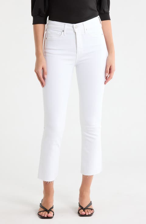 Carly Raw Hem Kick Flare Leg Jeans