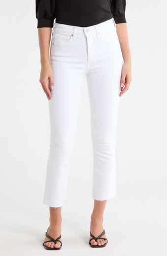 Veronica Beard Carly Raw Hem Kick Flare Leg Jeans