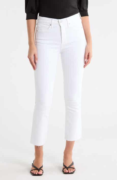 Veronica Beard Carly Raw Hem Kick Flare Leg Jeans