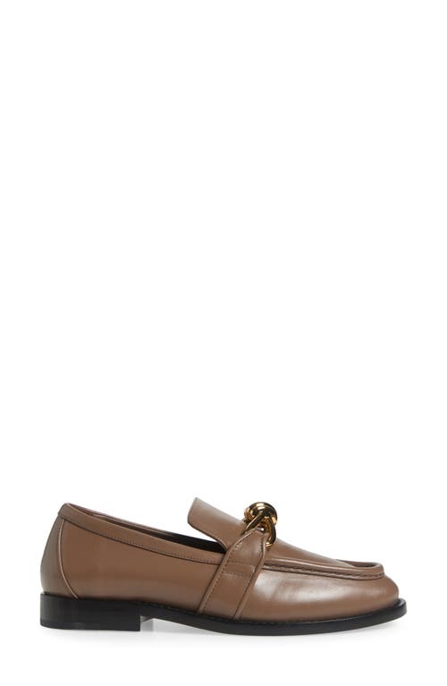 Bottega Veneta Astaire Knot Bit Loafer In 2354 Pinecone