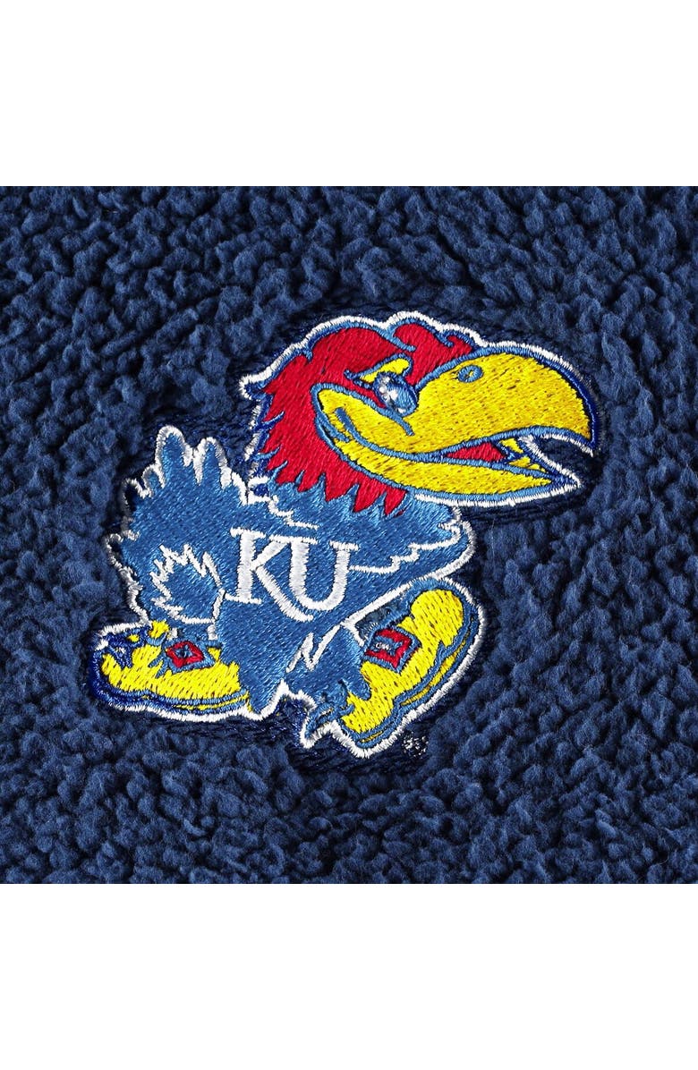 BOXERCRAFT Women's Blue Kansas Jayhawks Everest Half-Zip Sweatshirt, Alternate, color, Blue