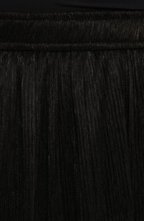 Petal And Pup Petal & Pup Tricia Metallic Maxi Skirt In Black