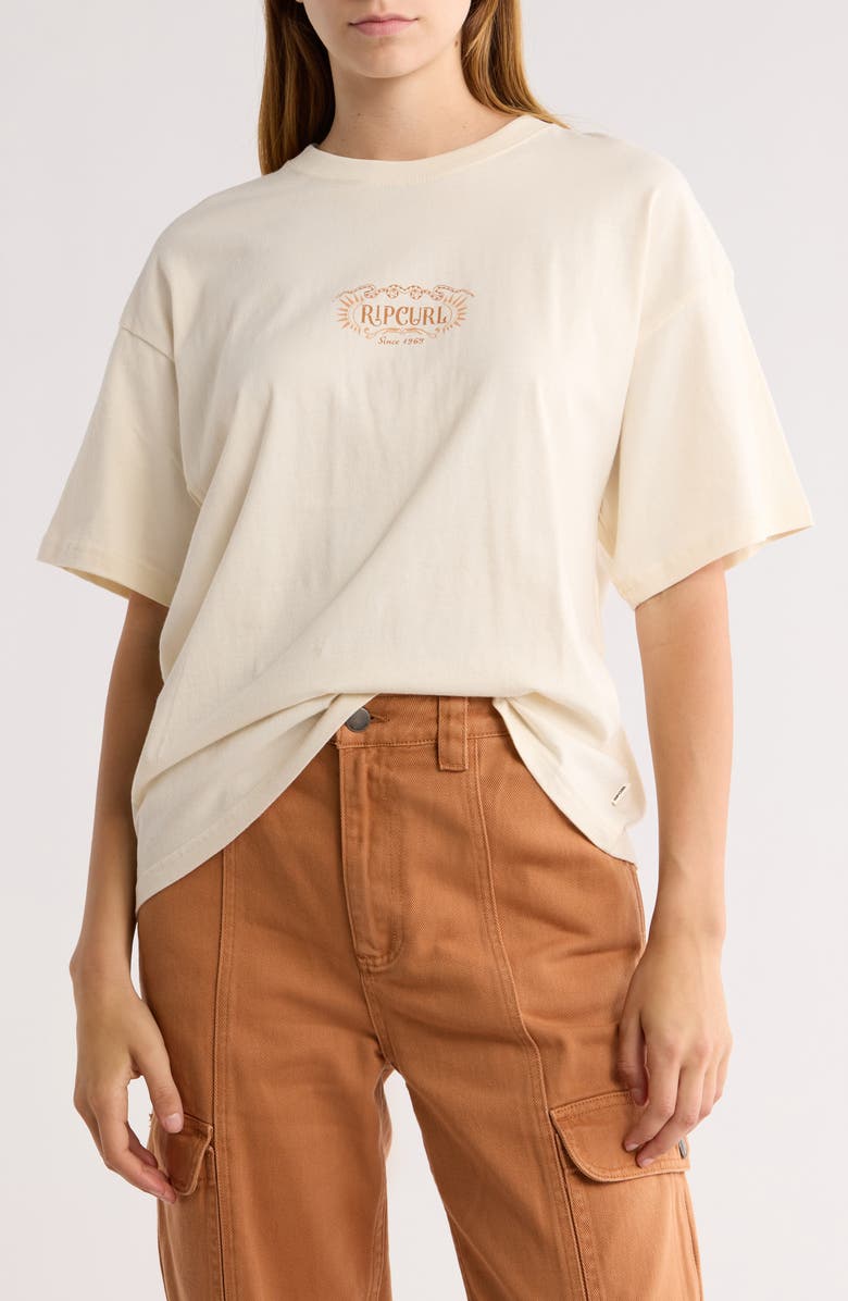 Rip Curl Desert Queen Heritage Graphic T-Shirt, Main, color, Bone