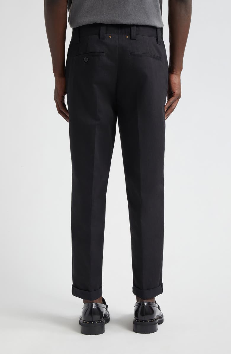 Golden Goose Straight Leg Skate Pants, Alternate, color, Black