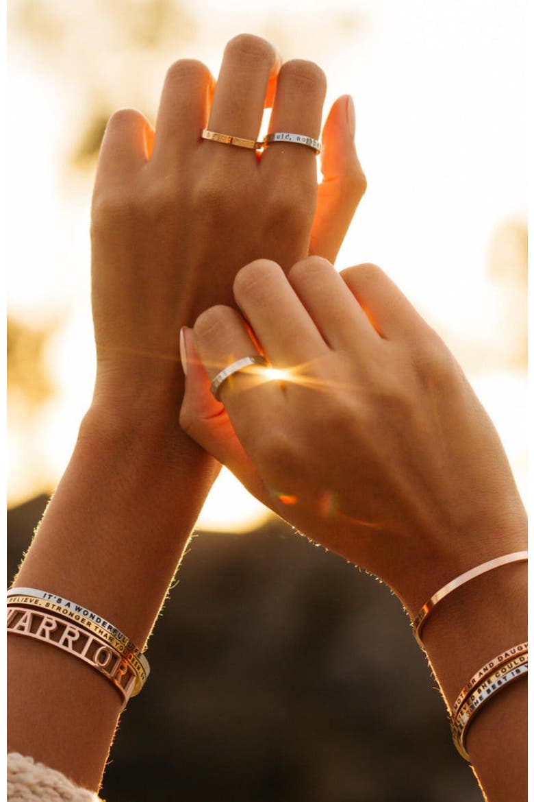 Always My Sister, Forever My Friend bracelet, Alternate, color, Silver