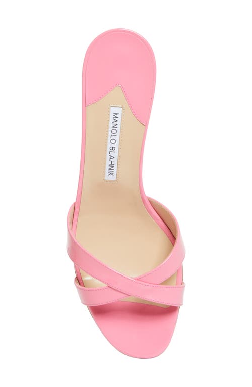 MANOLO BLAHNIK MANOLO BLAHNIK CALLAMU KITTEN HEEL SANDAL 