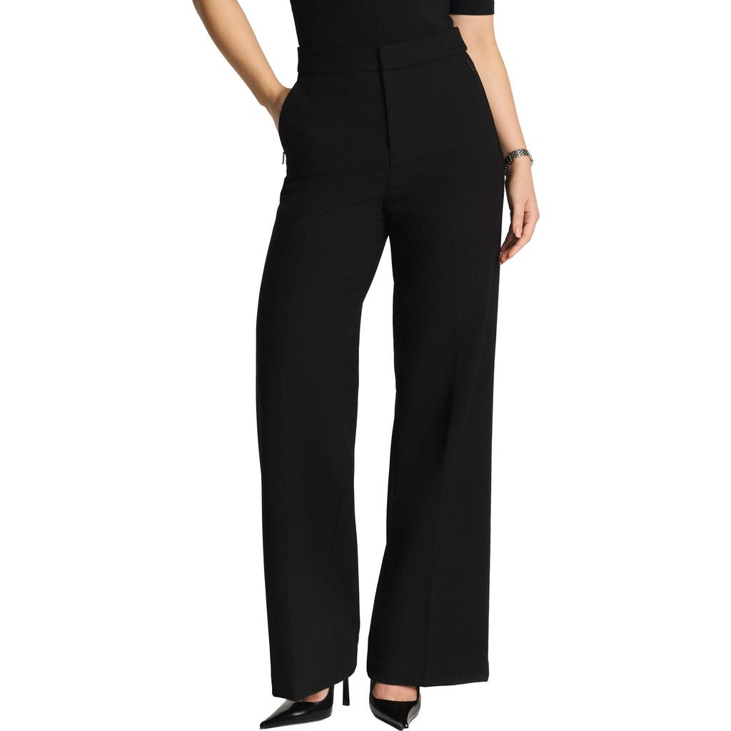 Spanx ® Supersmooth™ Wide Leg Stretch Twill Pants In Black