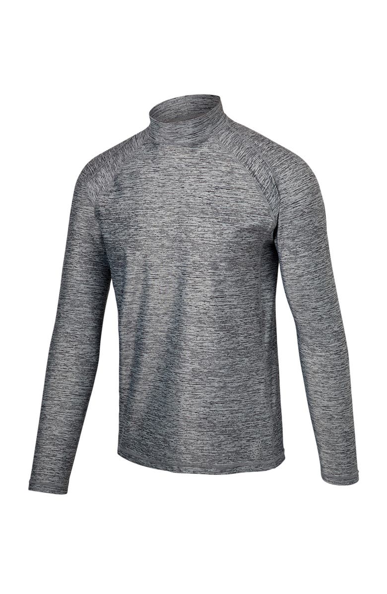 UV Skinz Long Sleeve Active Sun & Swim Shirt, Alternate, color, Grey Jaspe