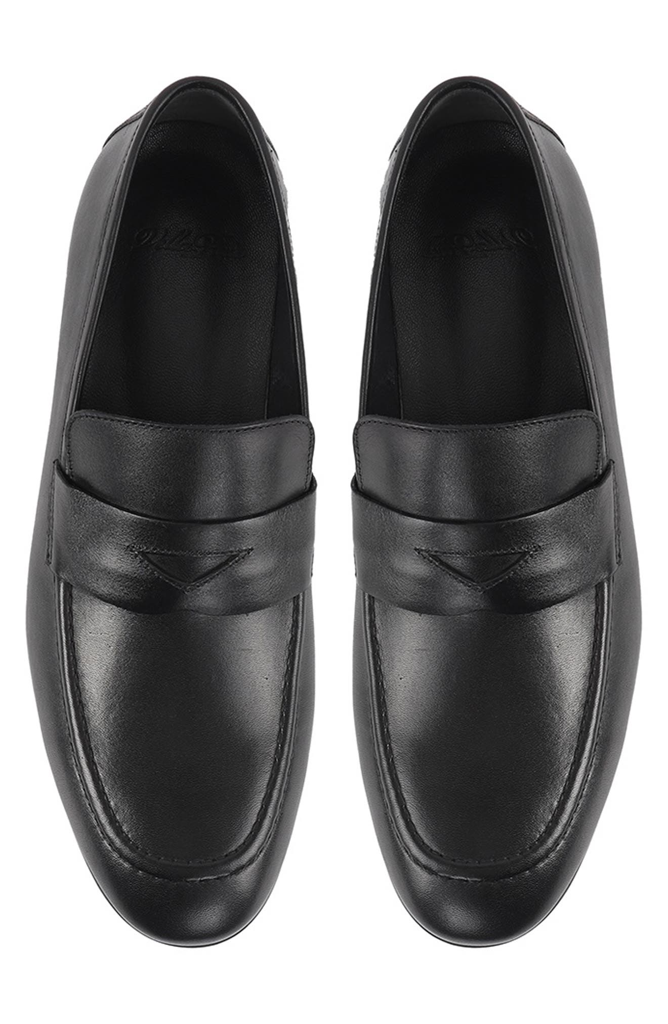 VELLAPAIS Amber Penny Loafer, Alternate, color, Black