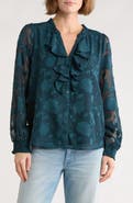 DR2 by Daniel Rainn Romantic Ruffle Button-Up Shirt