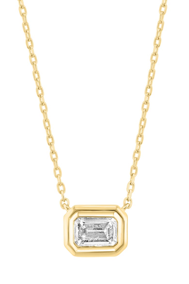 Lab-Grown Diamond Pendant Necklace, Alternate, color, GOLD