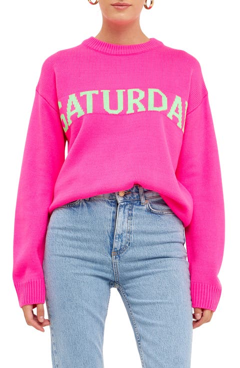 Weekday Motif Sweater