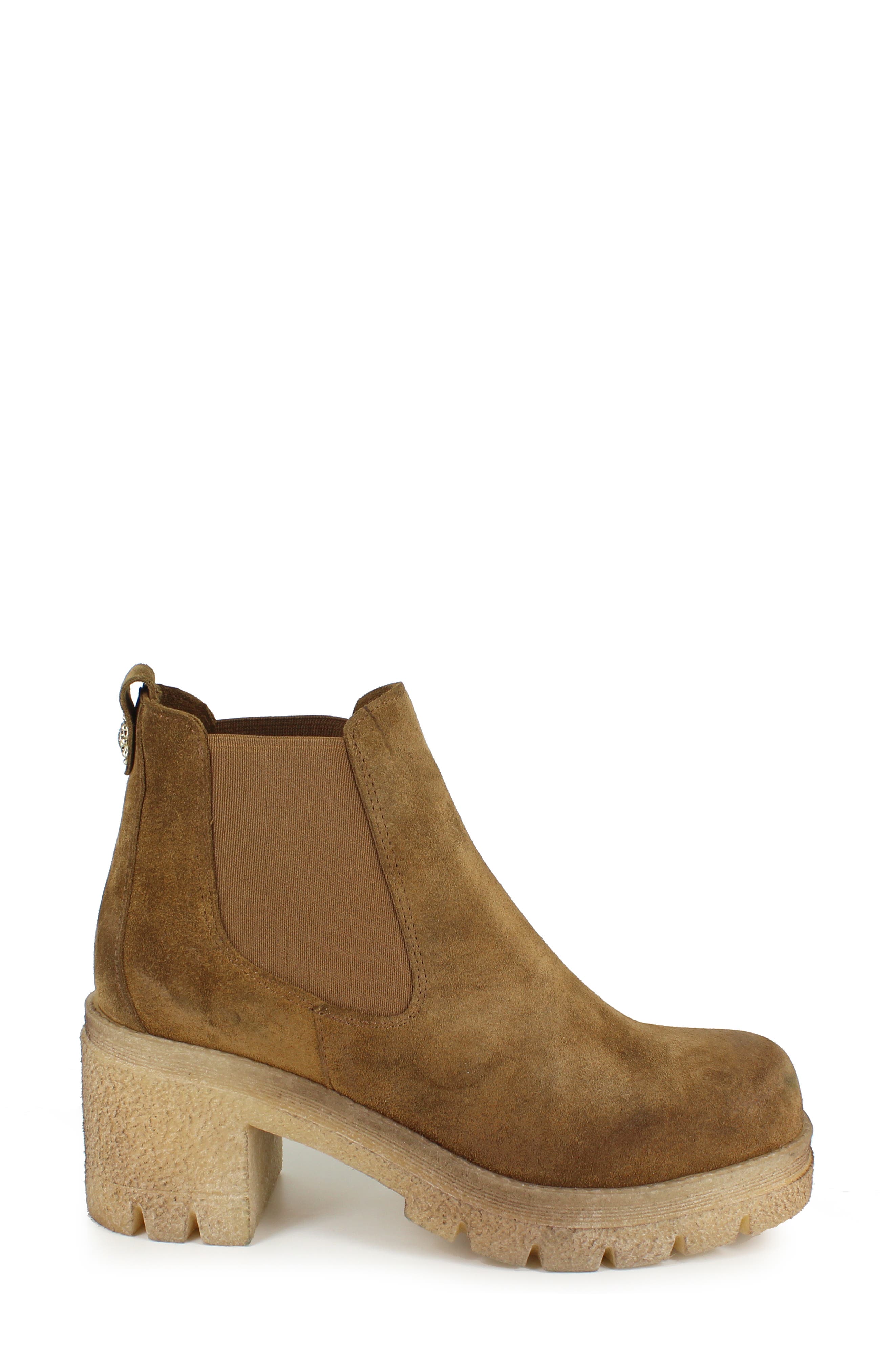 ZIGI Ximena Platform Chelsea Boot, Alternate, color, Tan
