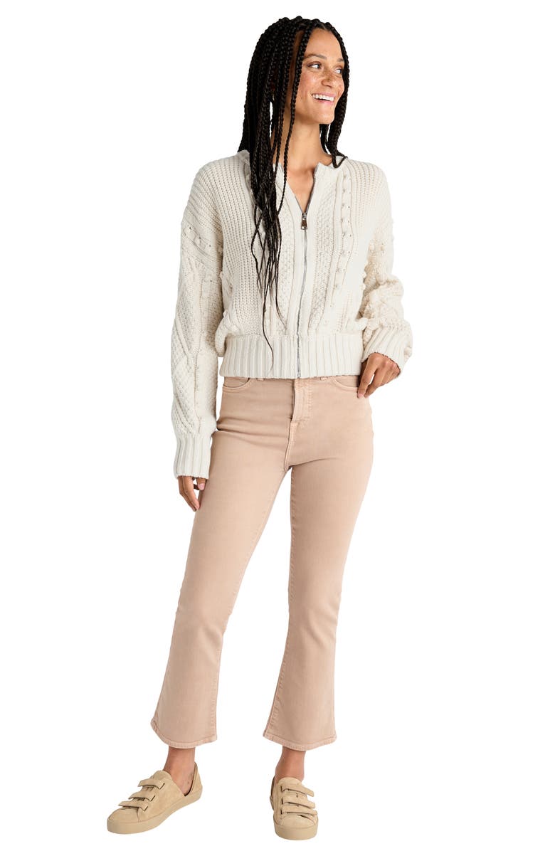 Splendid Katie Zip-Up Cardigan, Alternate, color,