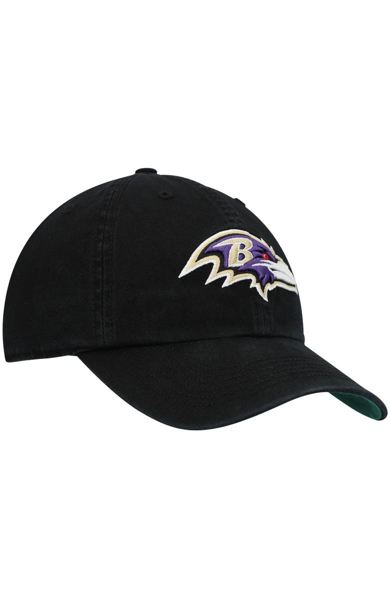 '47 Men's '47 Black Baltimore Ravens Franchise Logo Fitted Hat, Alternate, color, 