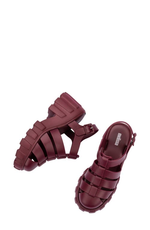 MELISSA MELISSA MEGAN PLATFORM FISHERMAN SANDAL
