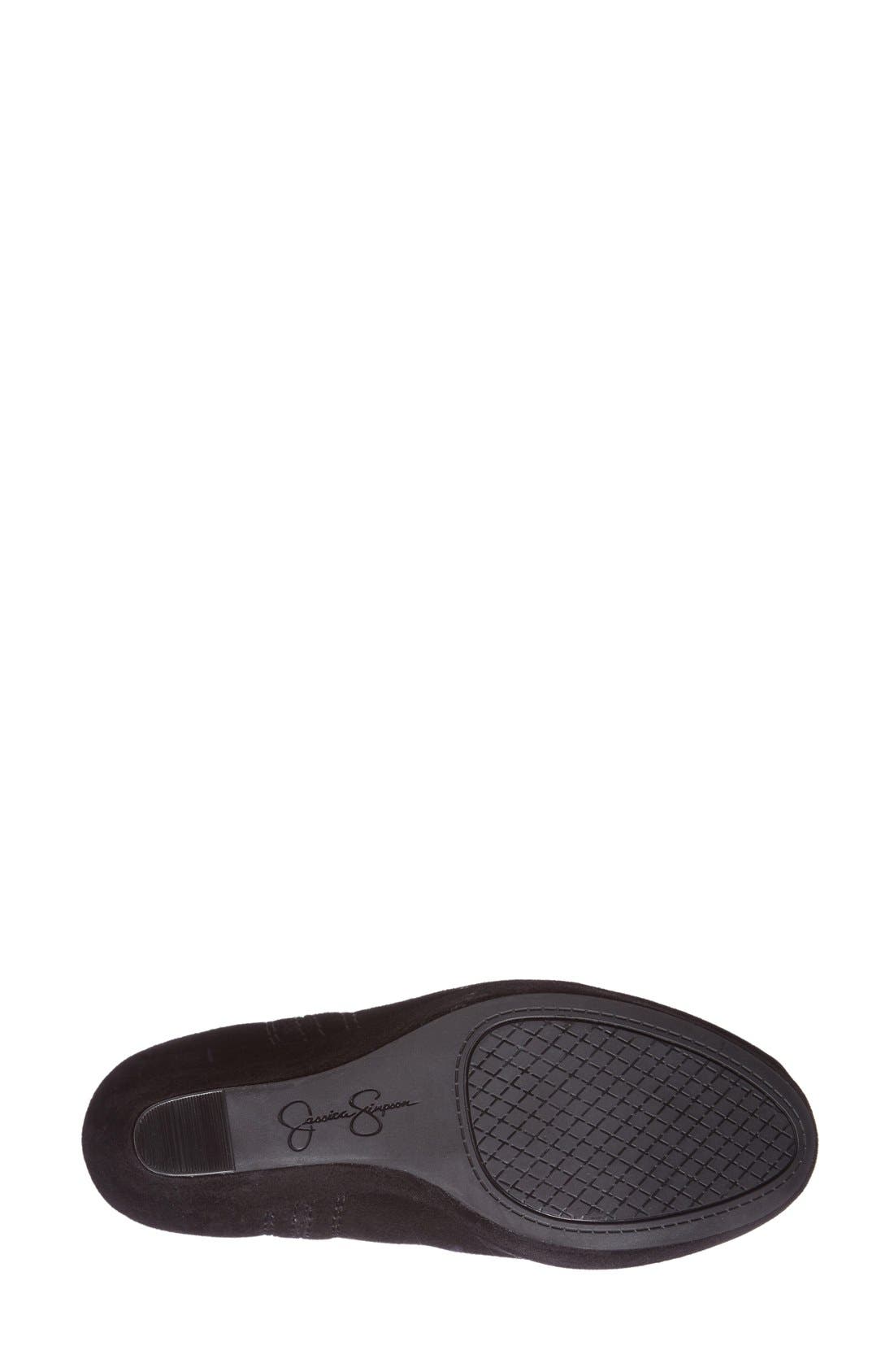 Jessica Simpson 'Calwell' Wedge Bootie, Alternate, color, 