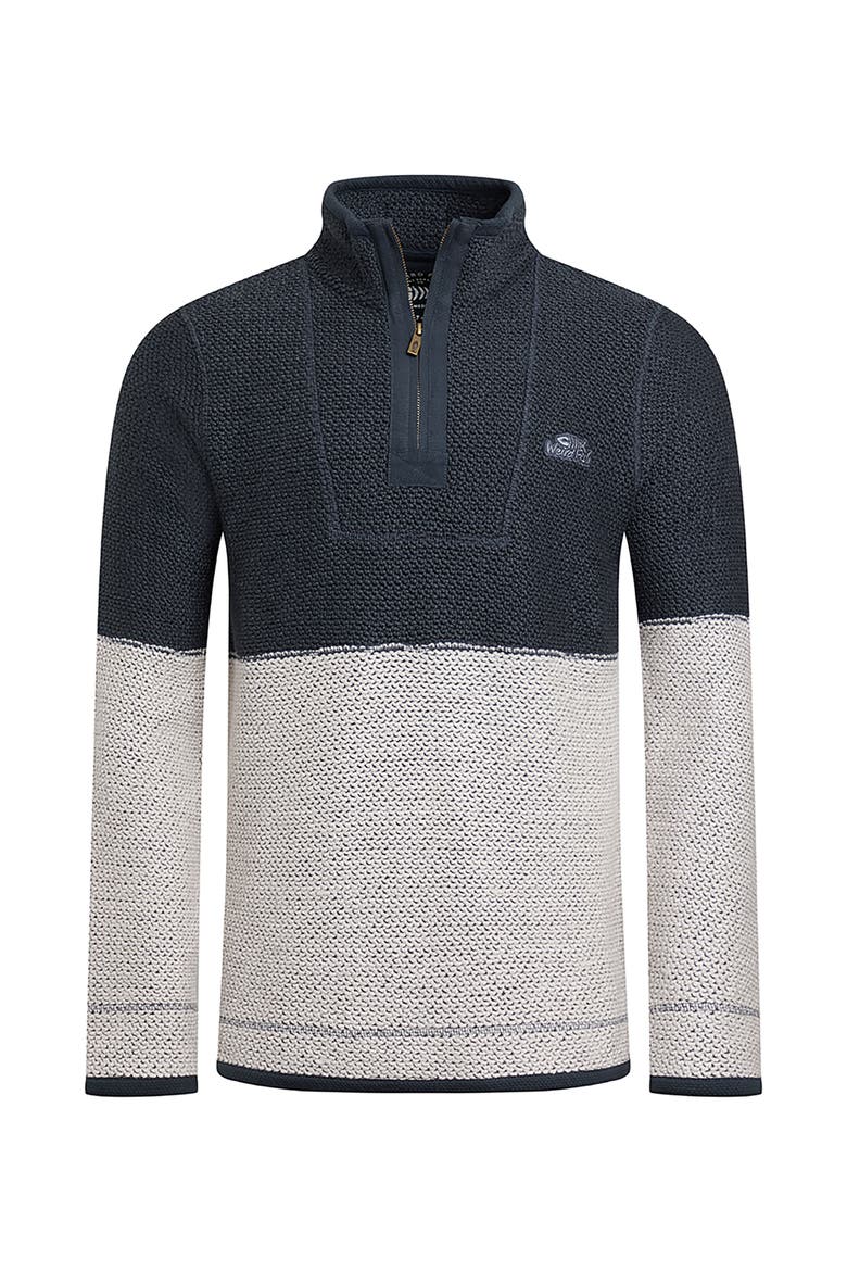 Kielder 1/4 Zip Special Edition Macaroni, Alternate, color, Dark Navy