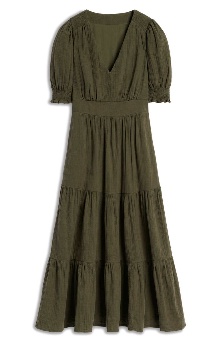 Boden Anna Midi Dress, Alternate, color, Woodland Green