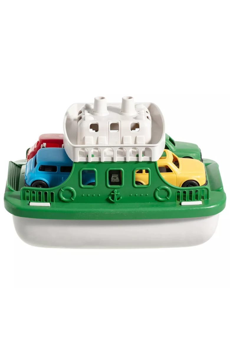Carry Ship Bath Toy Set with Mini Cars, Alternate, color, Multicolor