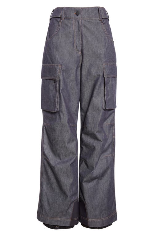 Moncler Grenoble Cargo Ski Trousers In Gray