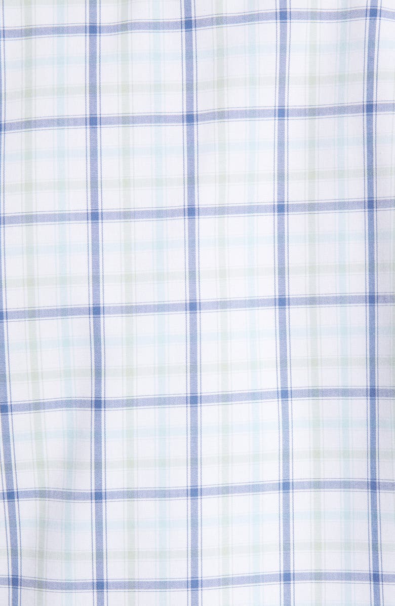 NORDSTROM MEN'S SHOP Nordstrom Trim Fit Medium Check Dress Shirt, Alternate, color, 