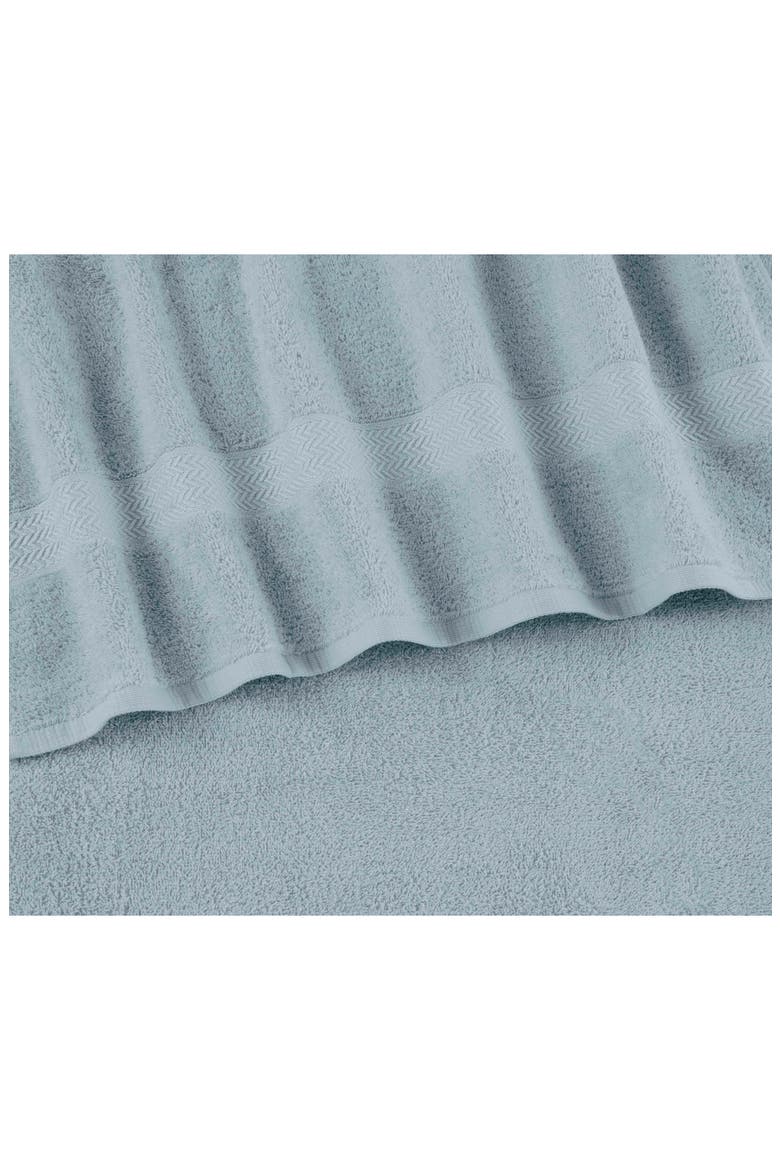 Ringspun 6-Piece Towel Set, Alternate, color, SOFT BLUE