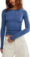 Free People So Soft Seamless Long Sleeve Top