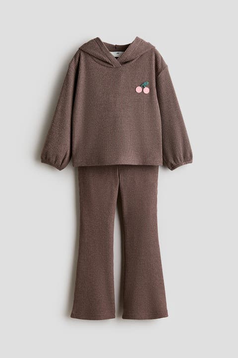 2-Piece Rib-Knit Set