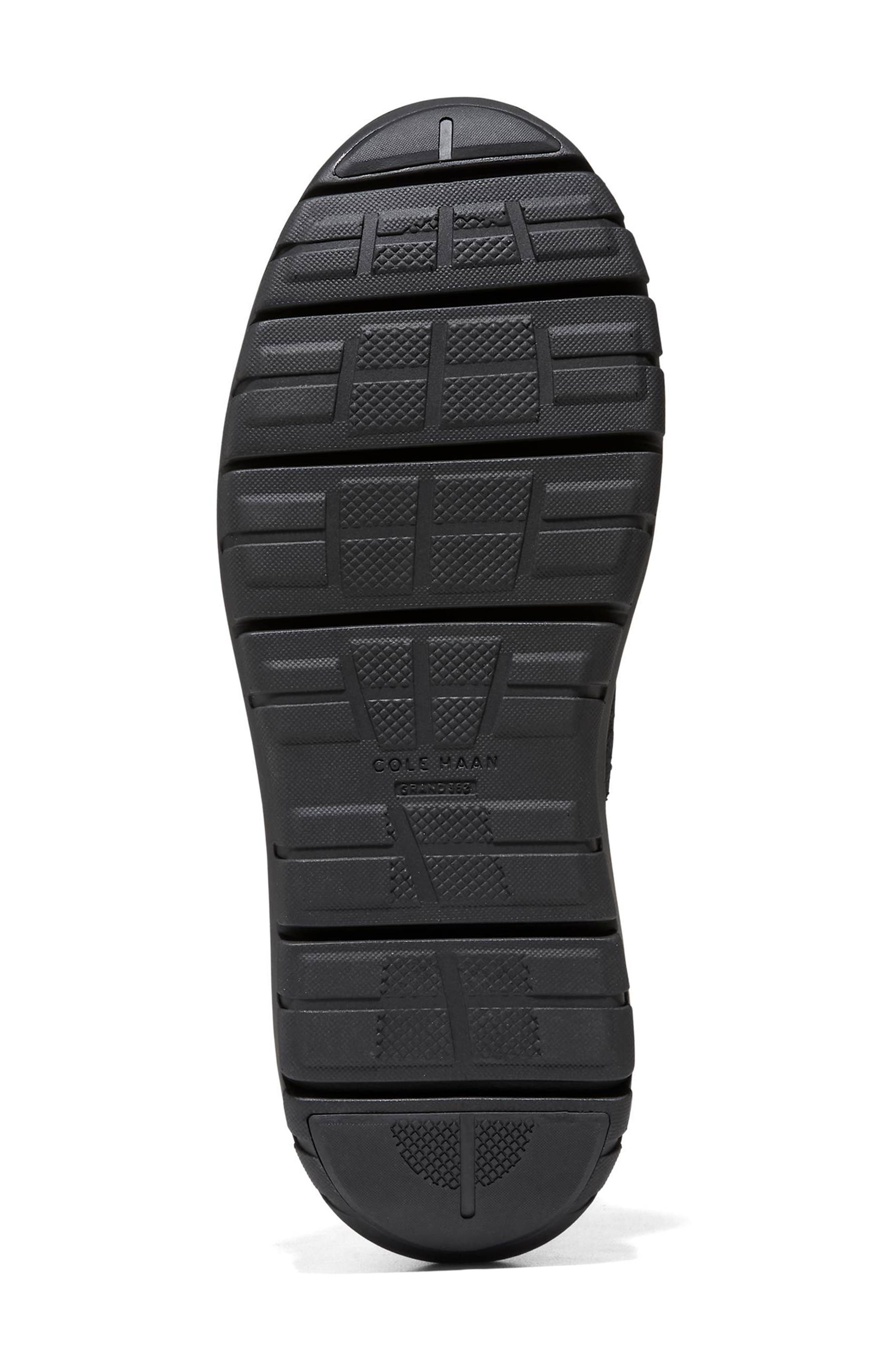 Cole Haan Grand Raelyn Waterproof Hiking Boot, Alternate, color, Black Suede/ Black